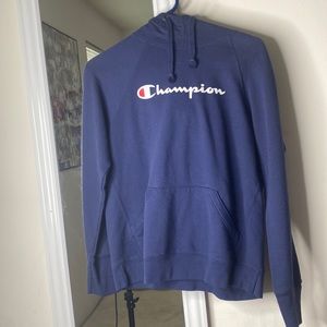Champion Blue Hoodie